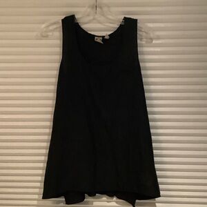 Nevada Black Sleeveless Top